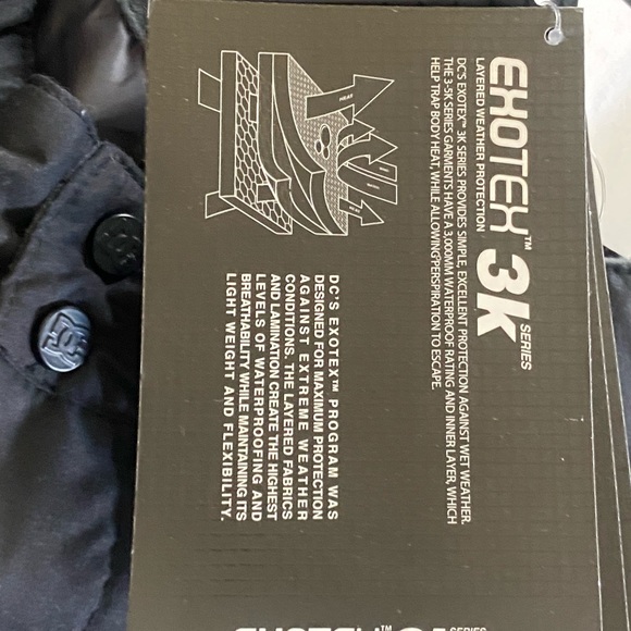 DC Ekotek 3K Black Snow ⛄️ pants - Picture 8 of 9